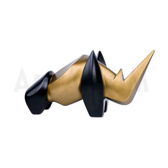 Abstract Art Rhino Figurine