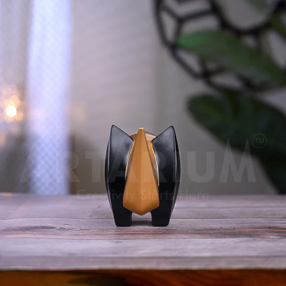 Abstract Art Rhino Figurine