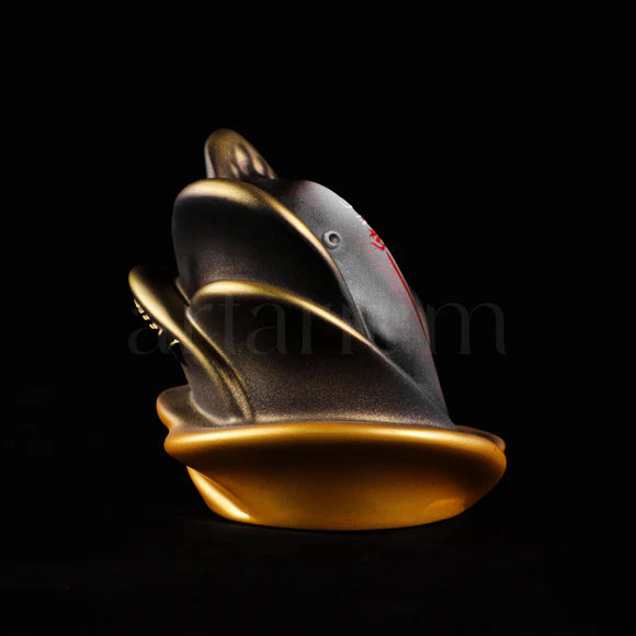 Rose Ganesha Car Dashboard