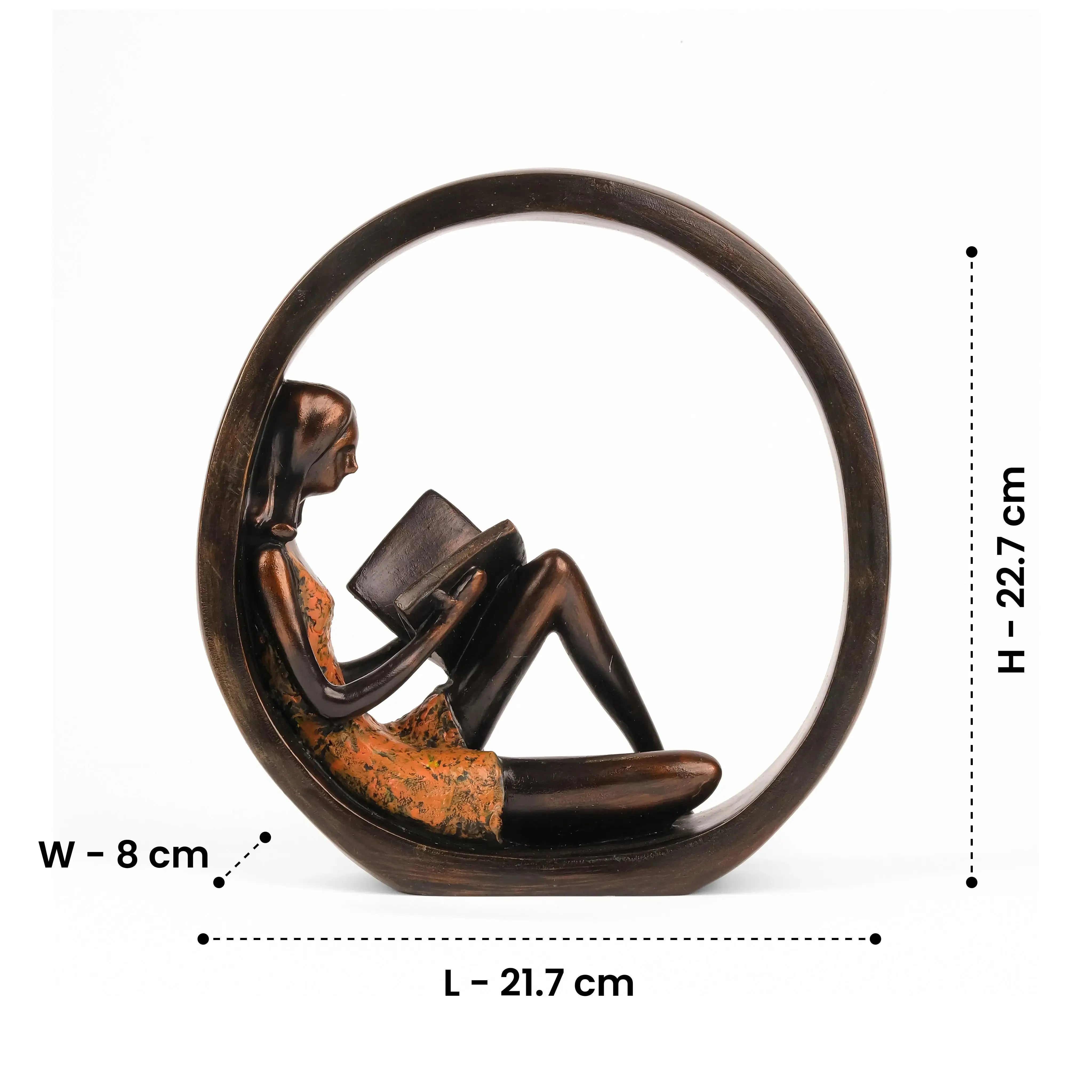 Spellbound - Reading Girl Figurine