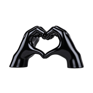 White Love Hand Showpiece 