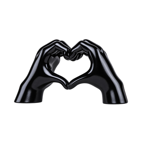 White Love Hand Showpiece 