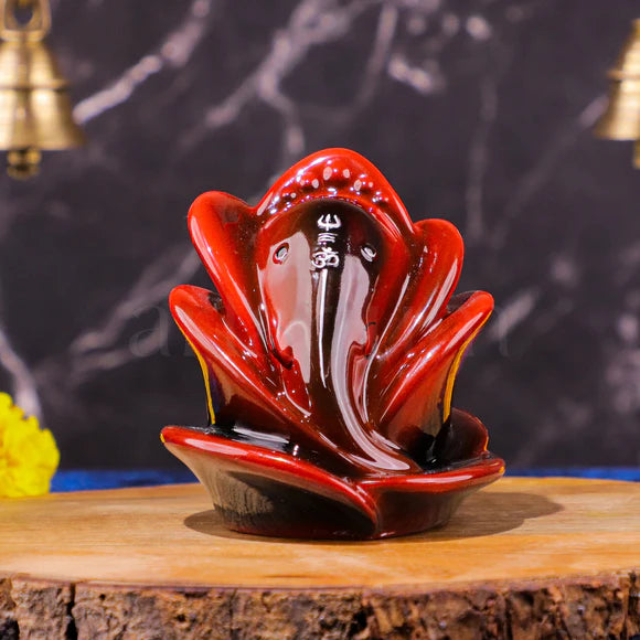 Rose Ganesha Car Dashboard