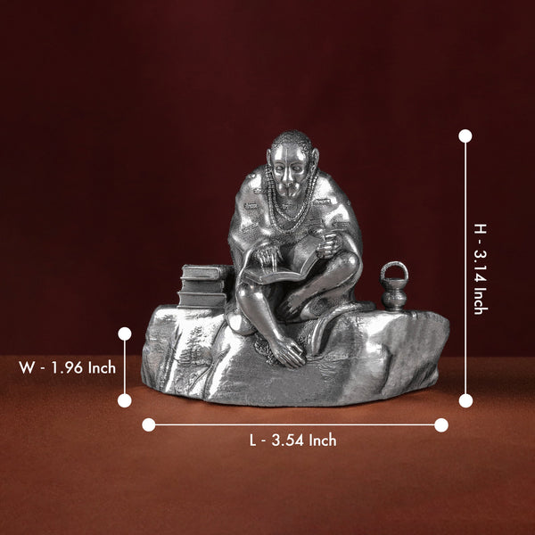 Ramayani Hanuman Ji  Silver(25 - 30 Grams Pure Silver)