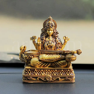 Vidya Saraswati Car Dashboard theartarium