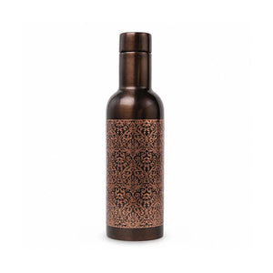 Classic Etch Copper Bottle 