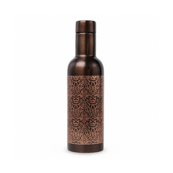 Classic Etch Copper Bottle 