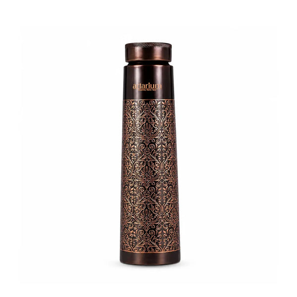 Antique Etching Copper Bottle