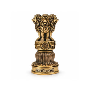 Ashok Stambh Brass Plated 
