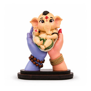 Bal Heramba Ganesha Idol Car Dashboard 