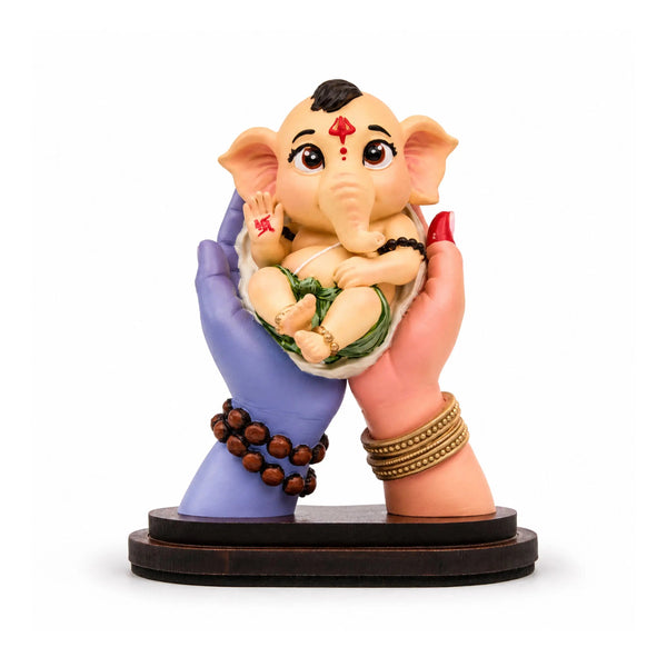 Bal Heramba Ganesha Idol Car Dashboard 