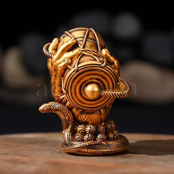Shiv Damru Car Dashboard