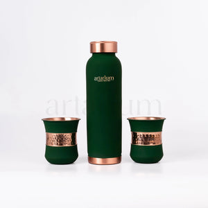 Copper Bottle with Cups Artarium