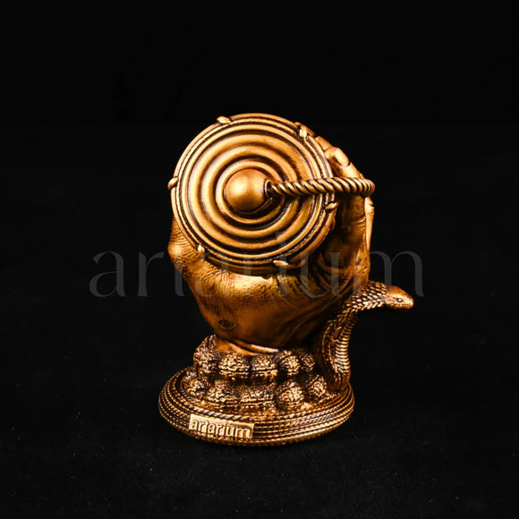 Shiv Damru Car Dashboard