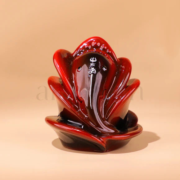 Rose Ganesha Car Dashboard