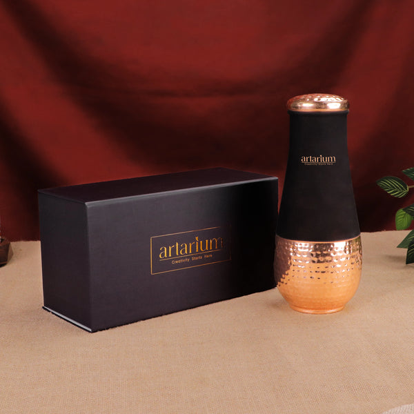 Tulip Copper Water Jar with Gift Box