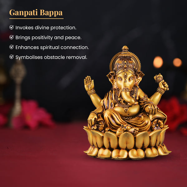 Ganpati Bappa (Lotus)
