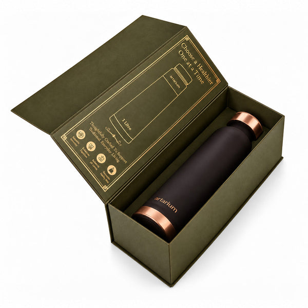 Eco-Friendly Copper Bottle with Premium Packaging