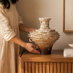 Palmeria Roman-Inspired Antique Vase 