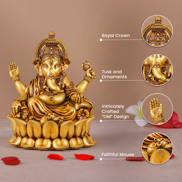 Ganpati Bappa (Lotus)