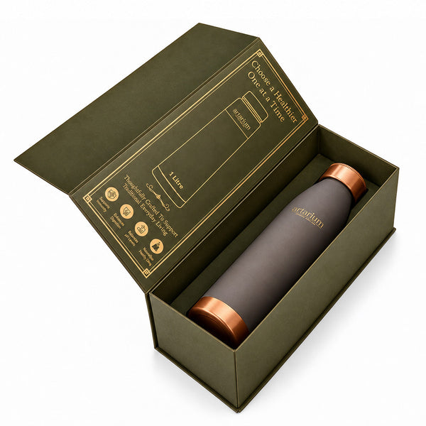 Eco-Friendly Copper Bottle with Premium Packaging