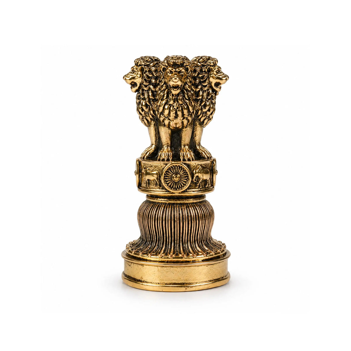 Ashok Stambh Brass Plated 