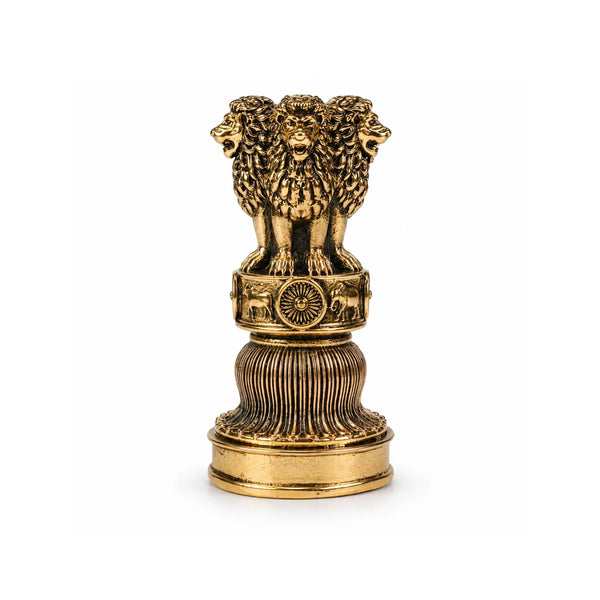 Ashok Stambh Brass Plated 