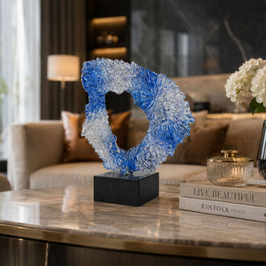 Frozen Wave: Ocean-Inspired Sculpture