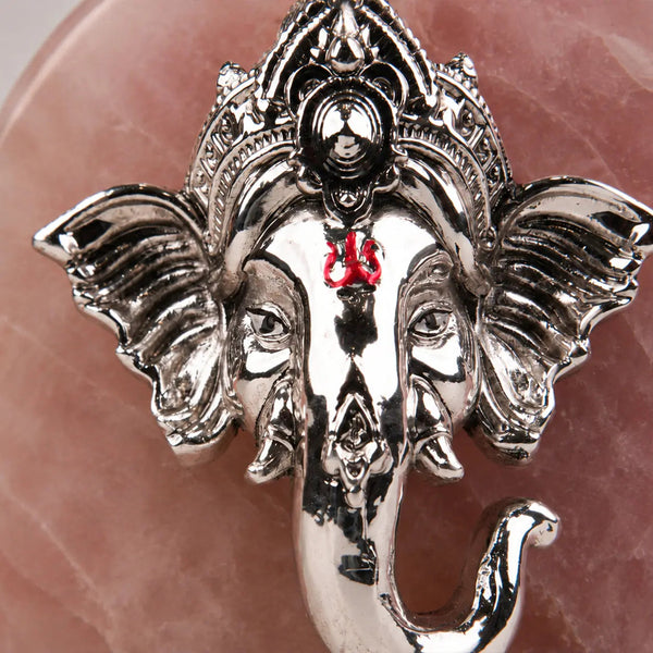Vakratunda: Ganesha Silver-Plated Idol 