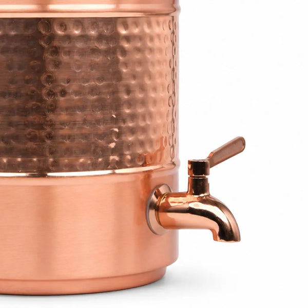 Semi-Hammered Copper Water Dispenser 