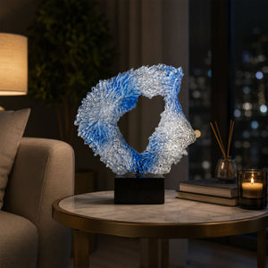 Frozen Wave: Ocean-Inspired Sculpture