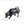 Abstract Art Charging Bull Figurine