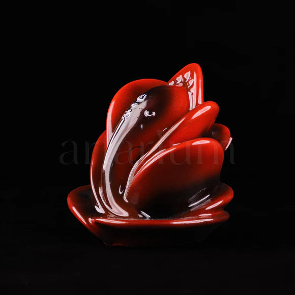 Rose Ganesha Car Dashboard