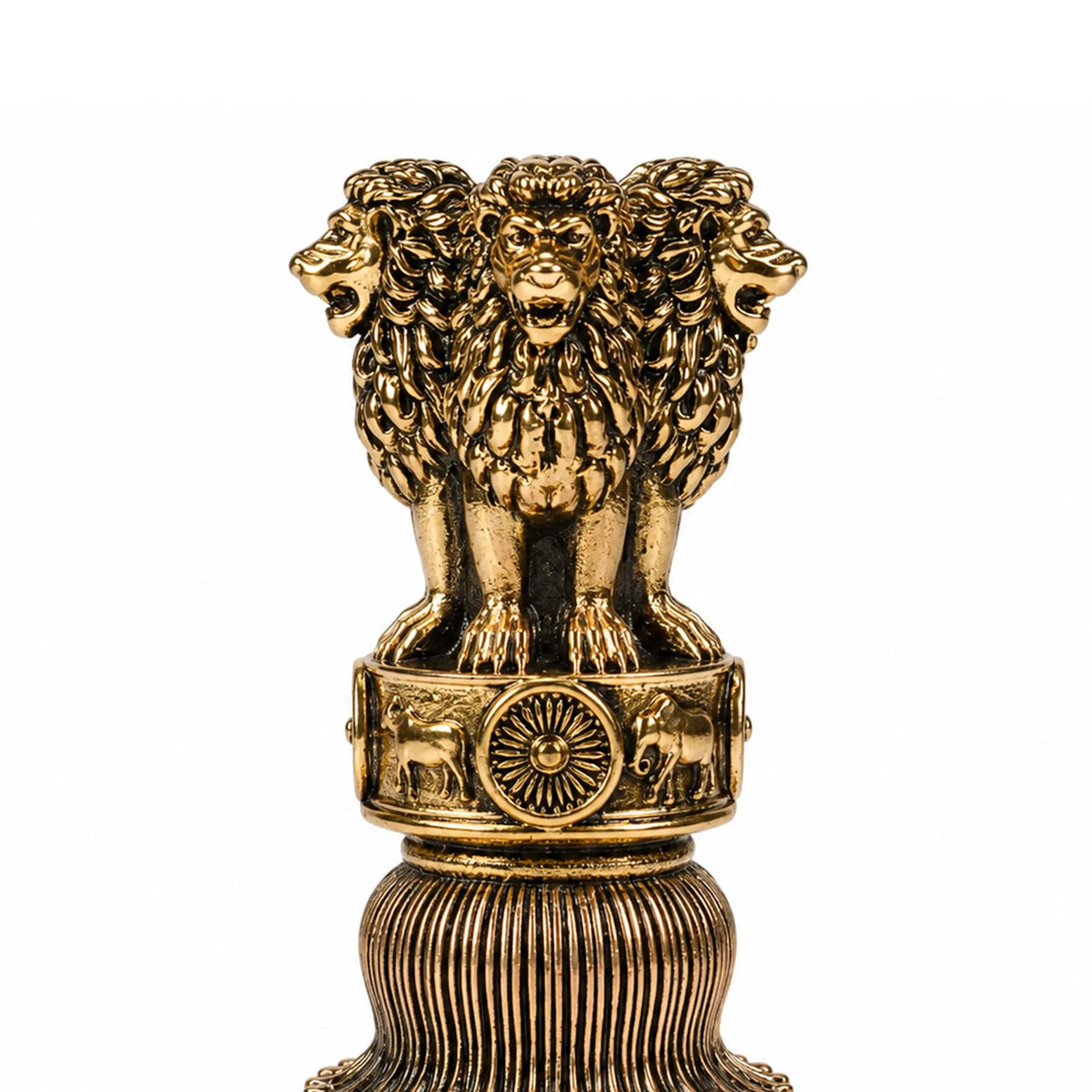 Ashok Stambh Brass Plated 