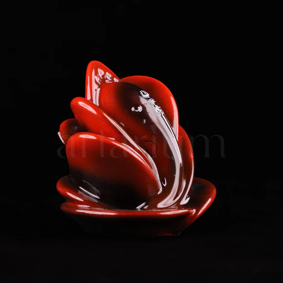 Rose Ganesha Car Dashboard