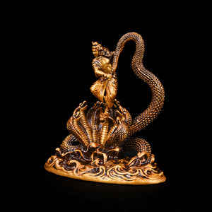 lord krishna dancing on kaliya