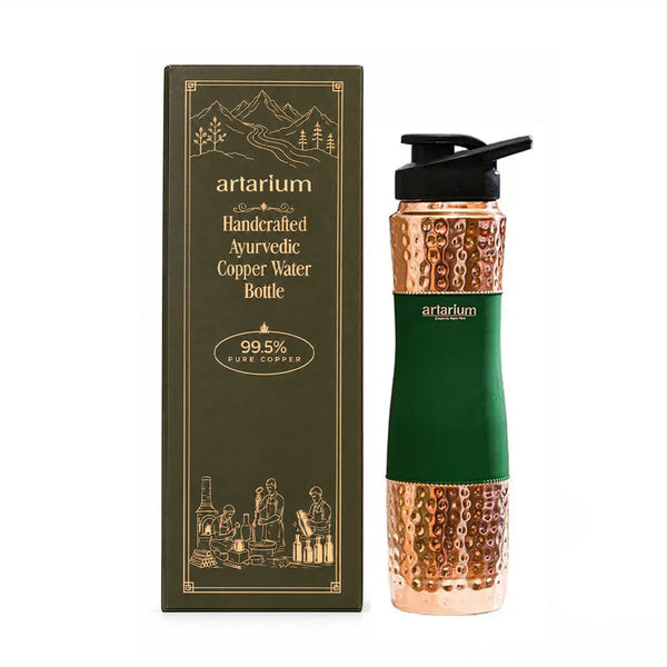 Copper Sipper Bottle with premium packaging
