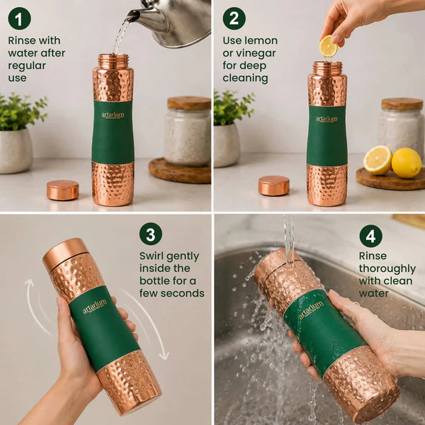 Hammered Copper Bottle