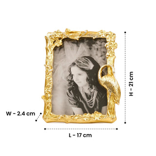 Crane of Fortune - Antique Bird Frame
