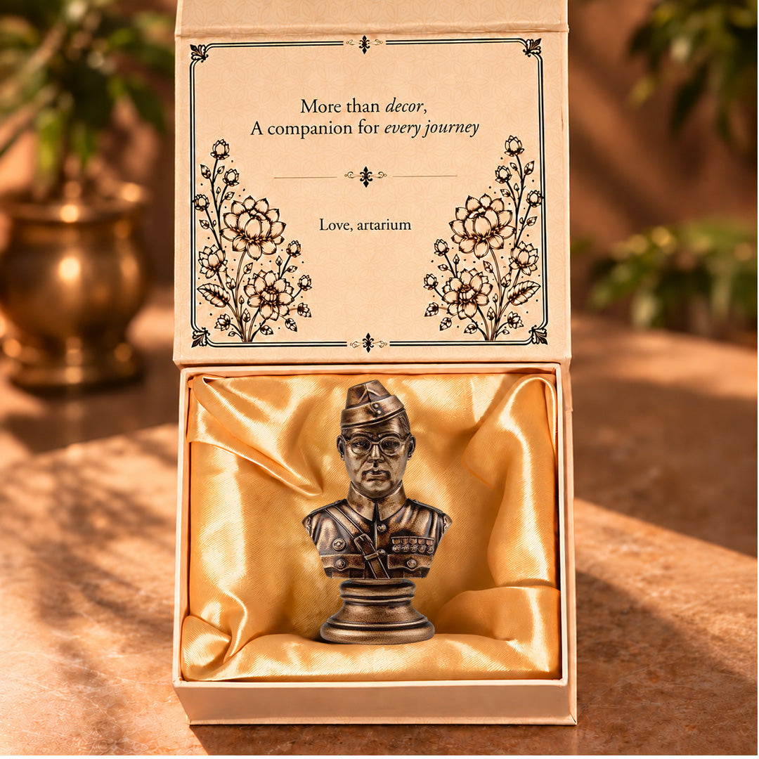 Subhas Chandra Bose Idol With Premium Packaging 