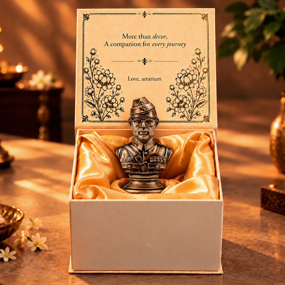 Subhas Chandra Bose Idol With Premium Packaging 