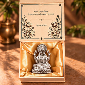 Shri Laxmi Pure Silver Idol (Hollow) 