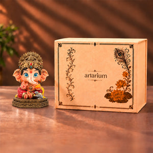 Bal Ganesha Murti with premium packaging 