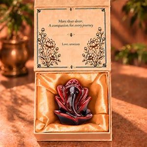 Rose Ganesha Idol With Premium Packaging 