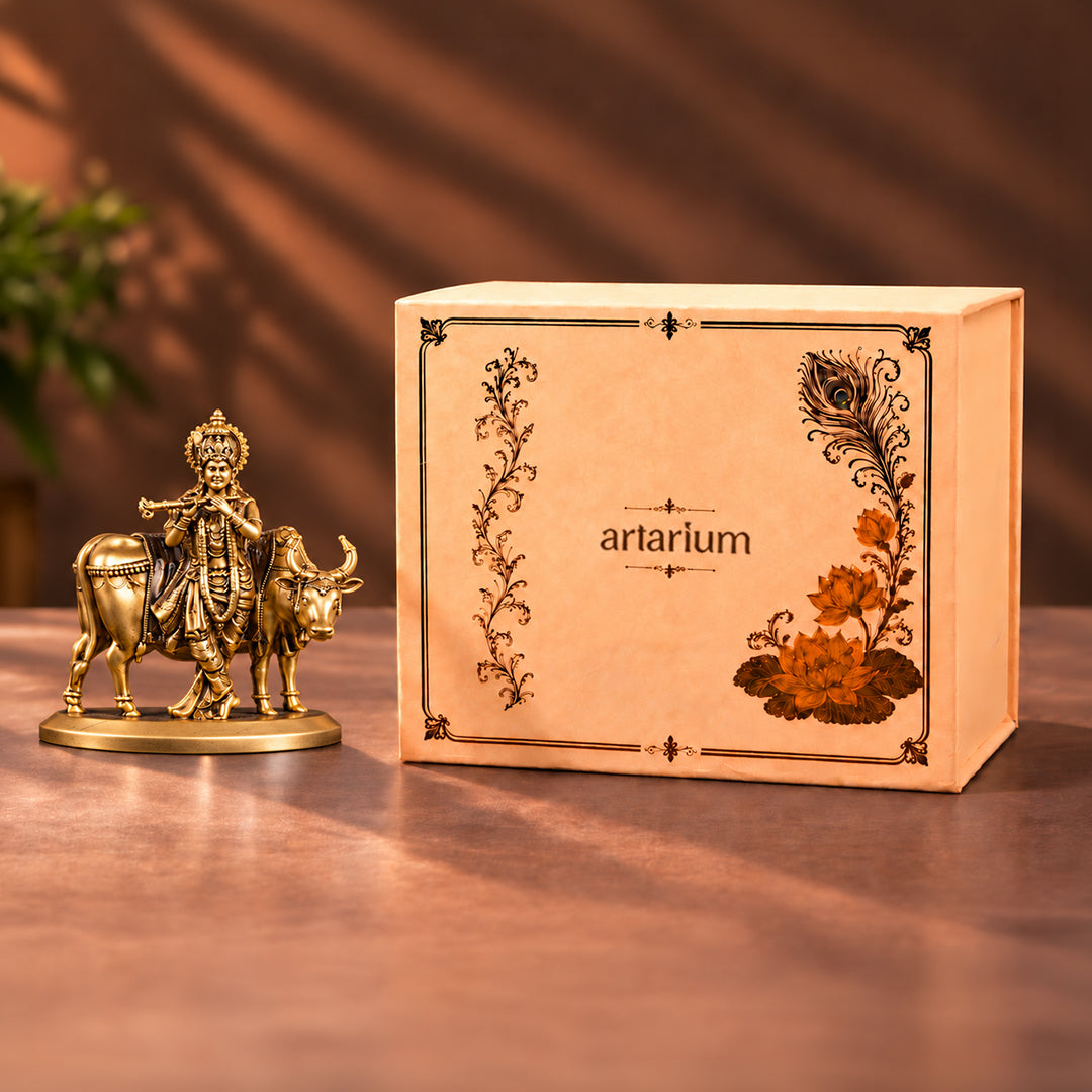 Gopal Krishna Car Dashboard With Premium Packaging 