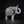 Antique Royal Elephant Pair Silver Plated 