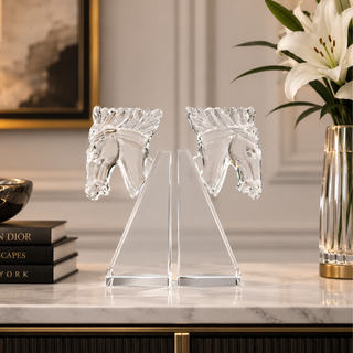 The Crystal Stallion Bookend 