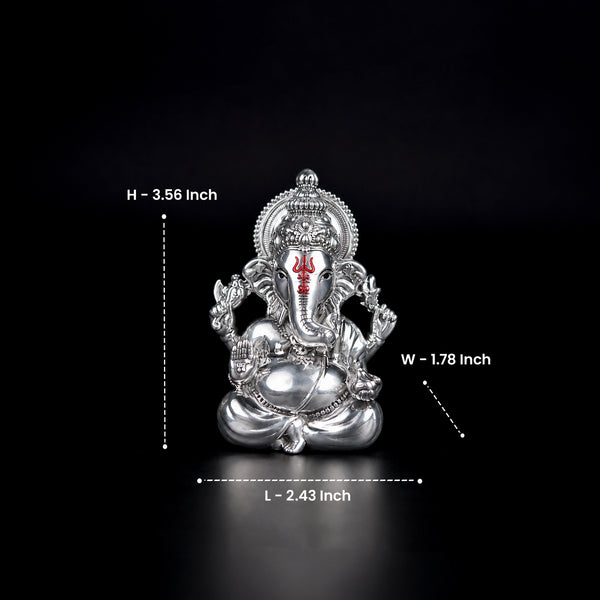 Vighnaharta Ganesha 999 Silver 