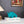 Abstract Art Rhino Figurine