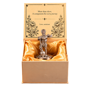 Bahubali Hanuman Silver Plated Idol with Premium Packaging 
